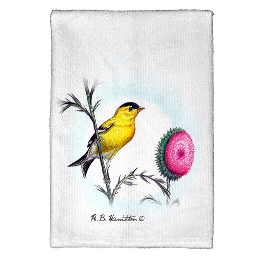 Betsy Drake KT244 Goldfinch Kitchen Towel