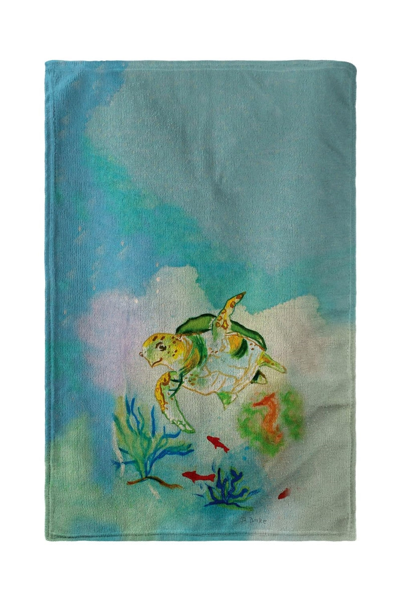 Betsy Drake BT098 Sea Turtle Beach Towel - 30 x 50 in.