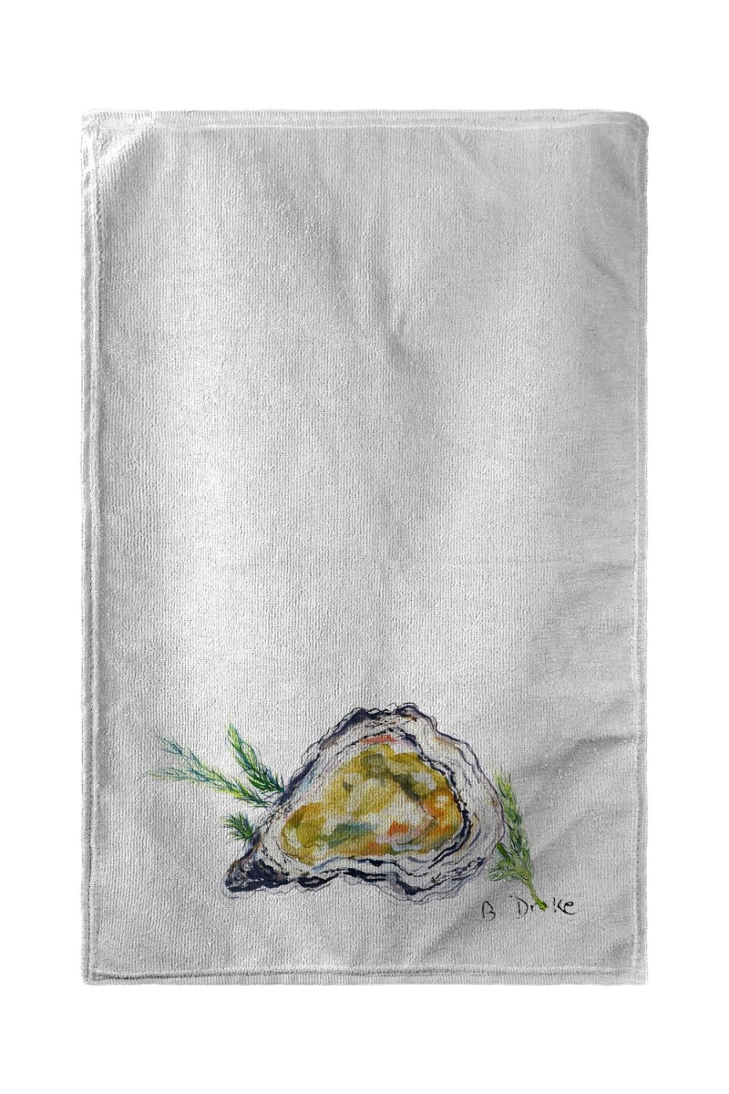 Betsy Drake BT121 Oyster Fish Beach Towel - 30 x 50 in.