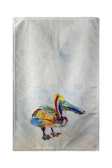 Betsy Drake BT983A Heathcliff Pelican Beach Towel - 30 x 50 in.