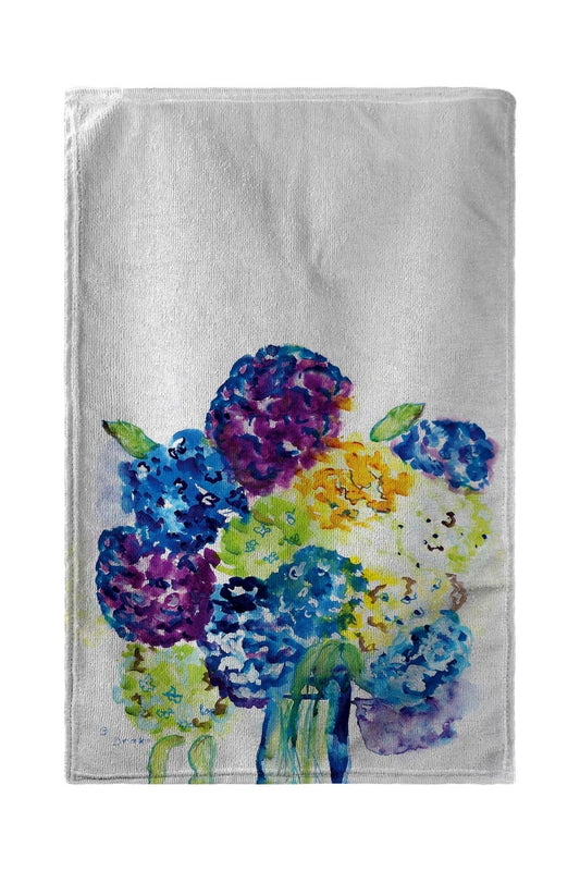 Betsy Drake BT022 Geraniums Beach Towel - 30 x 50 in.