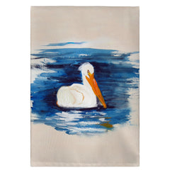 Betsy Drake GT382 Spring Creek Pelican Guest Towel - 20 x 20 in.