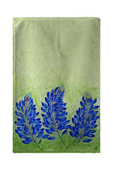 Betsy Drake BT192 30 x 50 in. Blue Bonnets Beach Towel