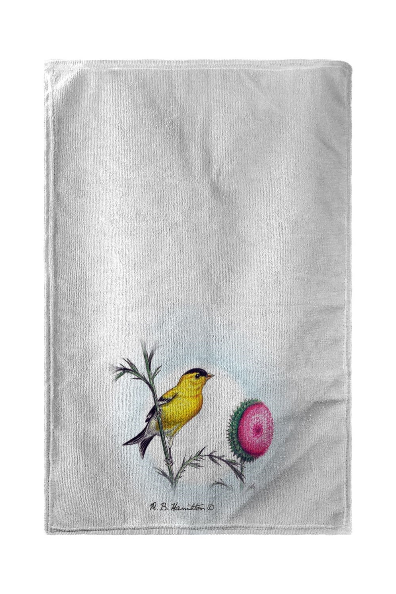 Betsy Drake BT244 30 x 50 in. Betsys Goldfinch Beach Towel