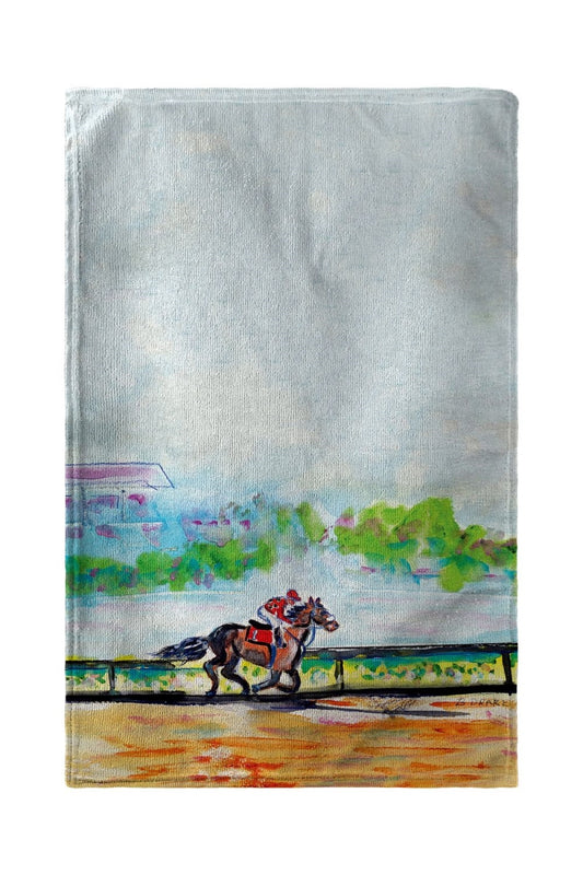 Betsy Drake BT313 30 x 50 in. Inside Track Beach Towel