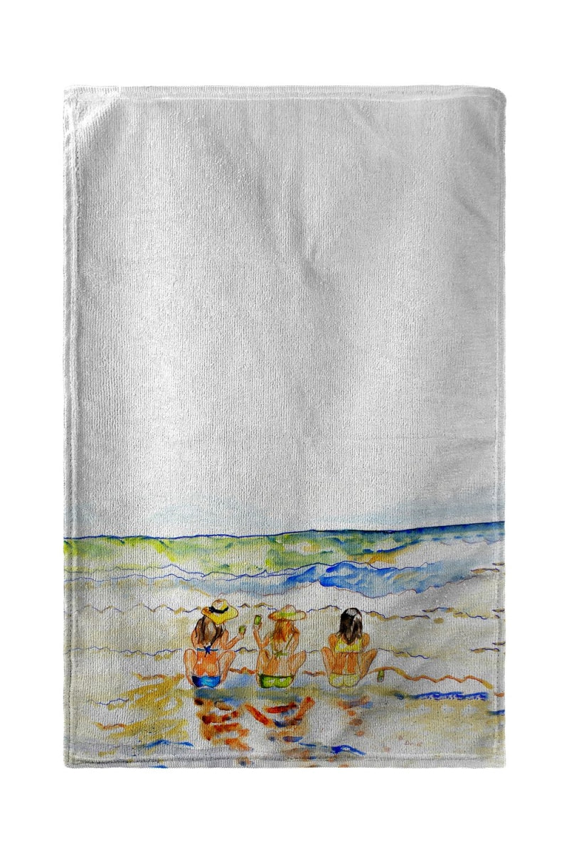 Betsy Drake BT608 30 x 50 in. Bottoms Up Beach Towel