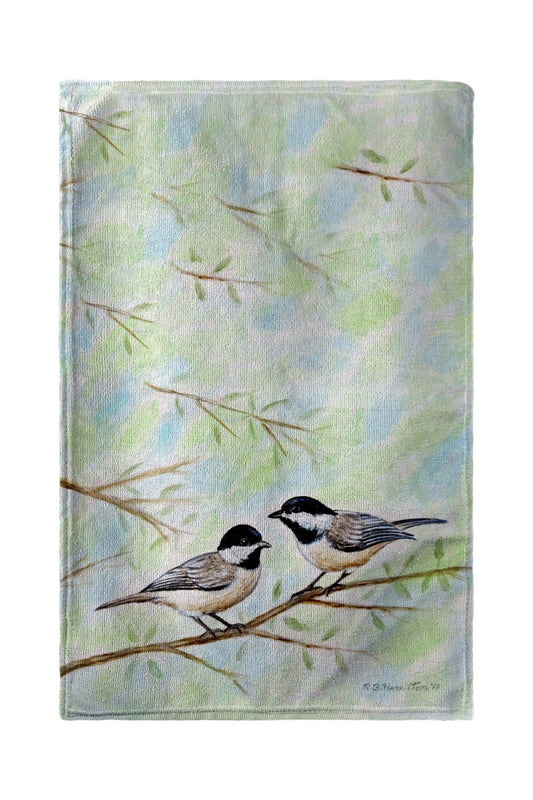 Betsy Drake BT638 30 x 50 in. Dicks Chickadees Beach Towel