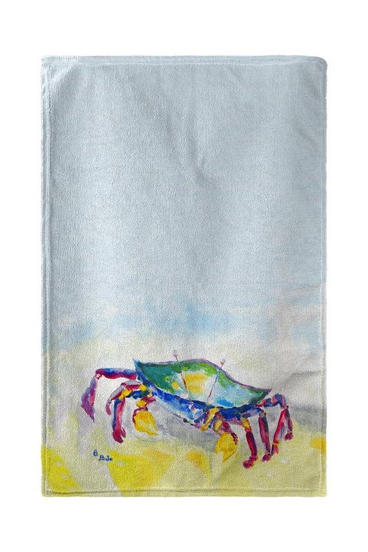 Betsy Drake BT896 30 x 50 in. Crawling Crab Beach Towel