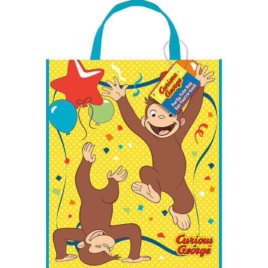 BuySeasons 266213 Curious George Tote Bag