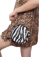 Animal Print Canteen Bag