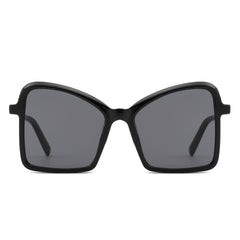 Novo - Oversized Square Fashion Cat Eye Women's Sunglass