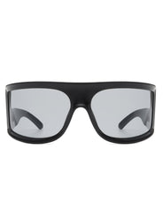 Ignite - Oversized Irregular Large Wrap Around Square Sunglasses