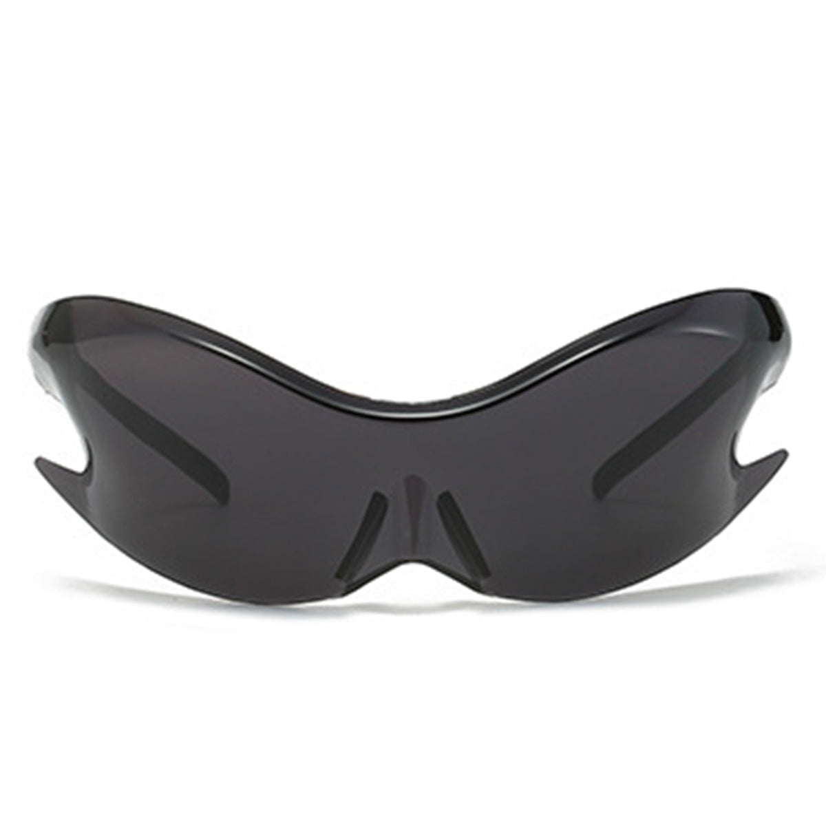 Elyndor - Futuristic Mirrored Sleek Wrap Around Sports Sunglasses