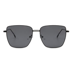 Eskuitan | Women Square Metal Oversize Fashion Sunglasses