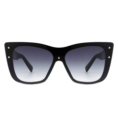 Windborn - Women Retro Square Tinted Cat Eye Fashion Sunglasses