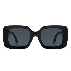 Jadestone - Square Retro Flat Top Fashion Sunglasses