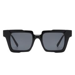 Xeno - Flat Top Geometric Fashion Square Sunglasses