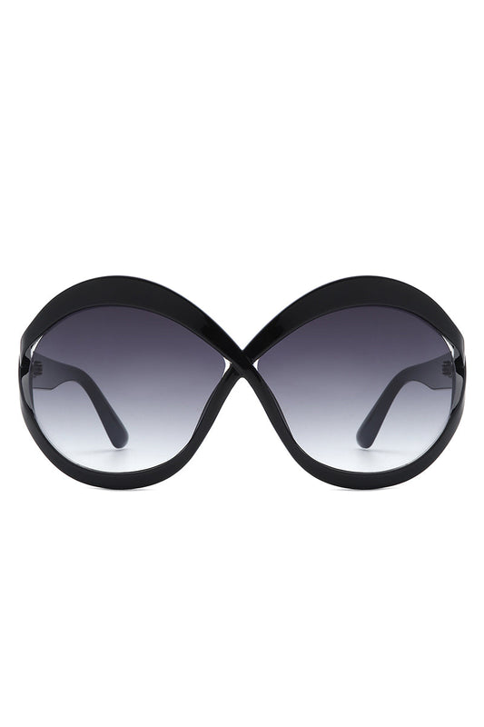 Raelis - Oversized Chic Oval Fashion Women's Round Sunglasses