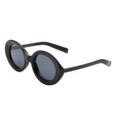 Zyriel - Oval Retro Fashion-Inspired Round Sunglasses