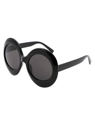 Quest - Oversized Oval Round Women's Fashion Sunglasses