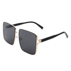 Proburg - Classic Square Tinted Fashion Oversize Women Sunglasses