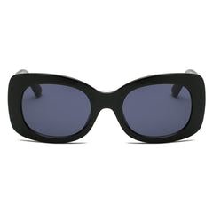 BAKU | Women Fashion Retro Rectangle Oversize Sunglasses