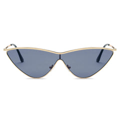 SUSTYA -  Women Fashion Tinted Cat Eye Sunglasses