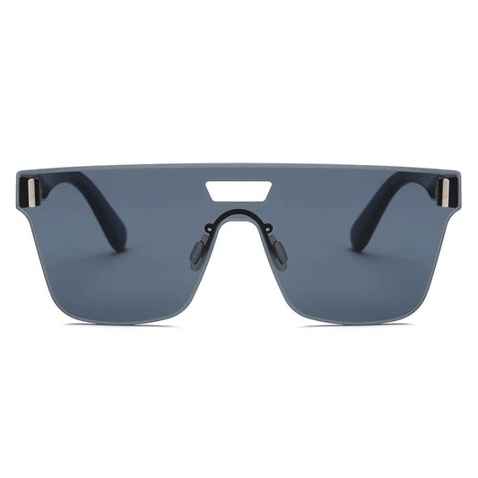 DEVON | Unisex Retro Square Mirrored Sunglasses