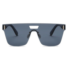 DEVON | Unisex Retro Square Mirrored Sunglasses