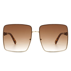 Proburg - Classic Square Tinted Fashion Oversize Women Sunglasses