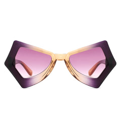 Nymeria - Irregular Sharp Geometric Fashion Women's Sunglasses