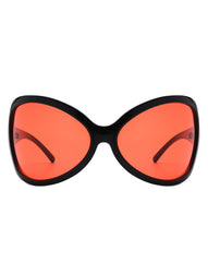 Luna - Oversized Triangle Butterfly Shape Women's Sunglasses