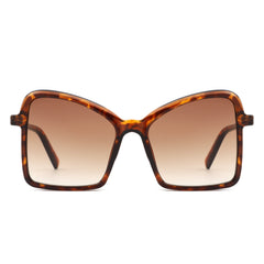 Novo - Oversized Square Fashion Cat Eye Women's Sunglass