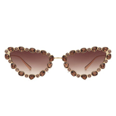 Elevate - Luxury Rhinestone Cat Eye Sunglasses