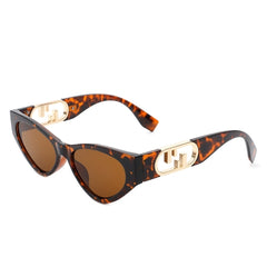 Phoenixx - Women Fashion Retro Cat Eye Sunglasses