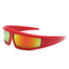 Starwise - Futuristic Y2K Wrap Around Sports Sunglasses