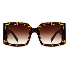 Vesela - Retro Square Oversize Fashion Sunglasses