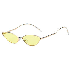 FLINT | Small True Retro Vintage Slim Metal Sunglasses