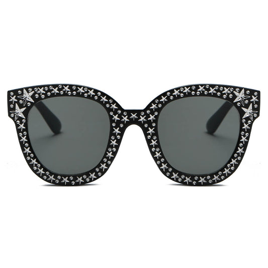 DOSWELL | Women Fashion Oversize Round Sunglasses