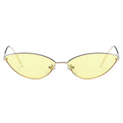 FLINT | Small True Retro Vintage Slim Metal Sunglasses