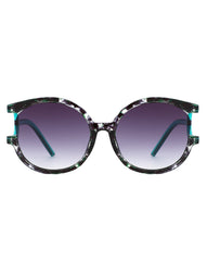 Iloria - Oversized Fashion Irregular Round Sunglasses