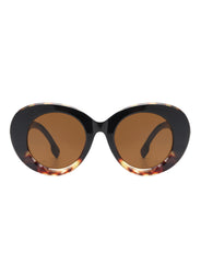 Optic - Round Oval Oversized Women's Fashion Sunglasses