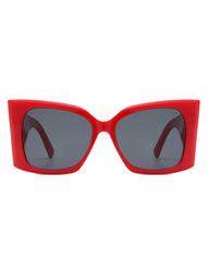 Nythea - Oversized Chunky Large Square Sunglasses for Women