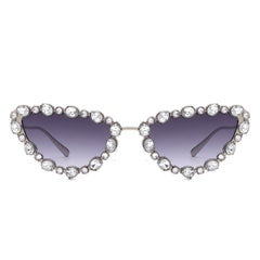 Elevate - Luxury Rhinestone Cat Eye Sunglasses