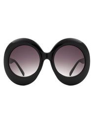 Quest - Oversized Oval Round Women's Fashion Sunglasses