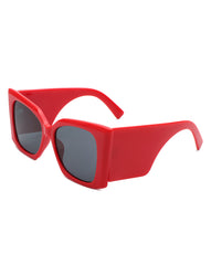 Nythea - Oversized Chunky Large Square Sunglasses for Women