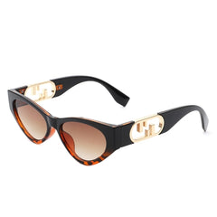 Phoenixx - Women Fashion Retro Cat Eye Sunglasses