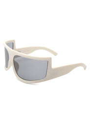 Ignite - Oversized Irregular Large Wrap Around Square Sunglasses