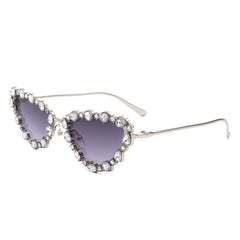 Elevate - Luxury Rhinestone Cat Eye Sunglasses