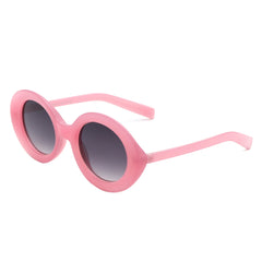 Zyriel - Oval Retro Fashion-Inspired Round Sunglasses